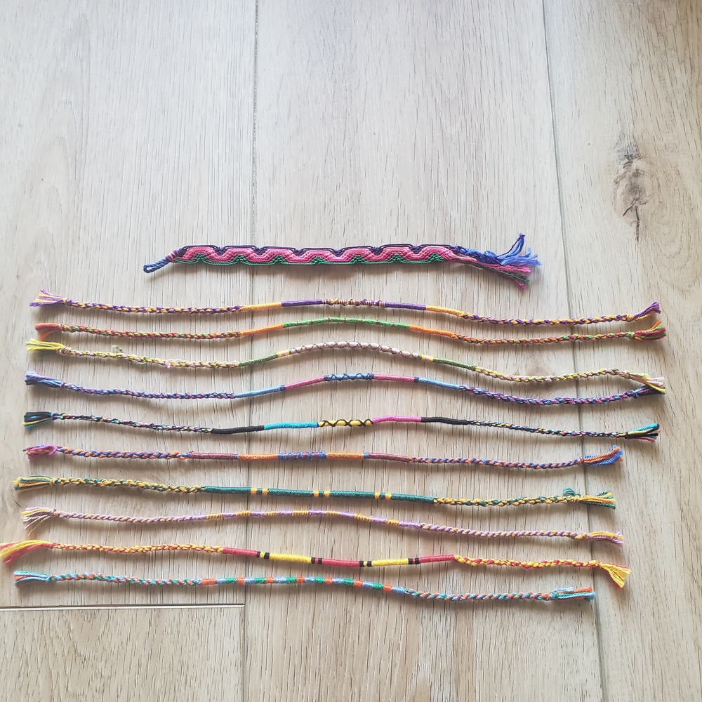 Colorful Friendship Bracelets Set